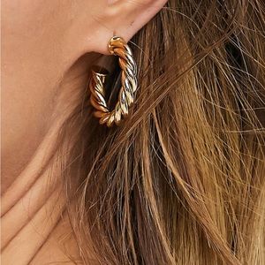 NEW ASOS hoop earrings Kate Middleton